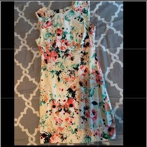 B Darlin Floral Dress